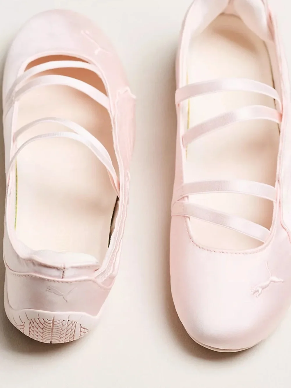 PUMA SPEEDCAT BALLET SNEAKERS PINK satin flats balletcore